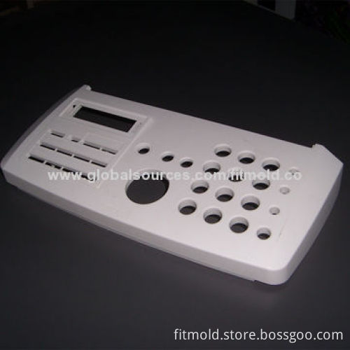 Plastic Injection Molding for Components LCD Cover, Customized Materials are Accepted